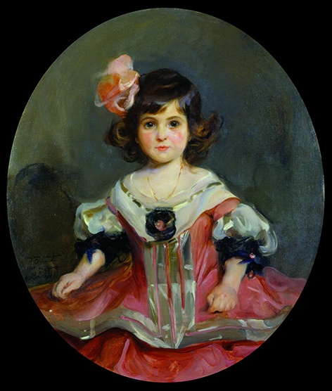 Philippe Alexius de László (1869-1937)  Corisande de Gramont enfant costumée en infante. © Jacqueline Hyde de Laszlo Fondation