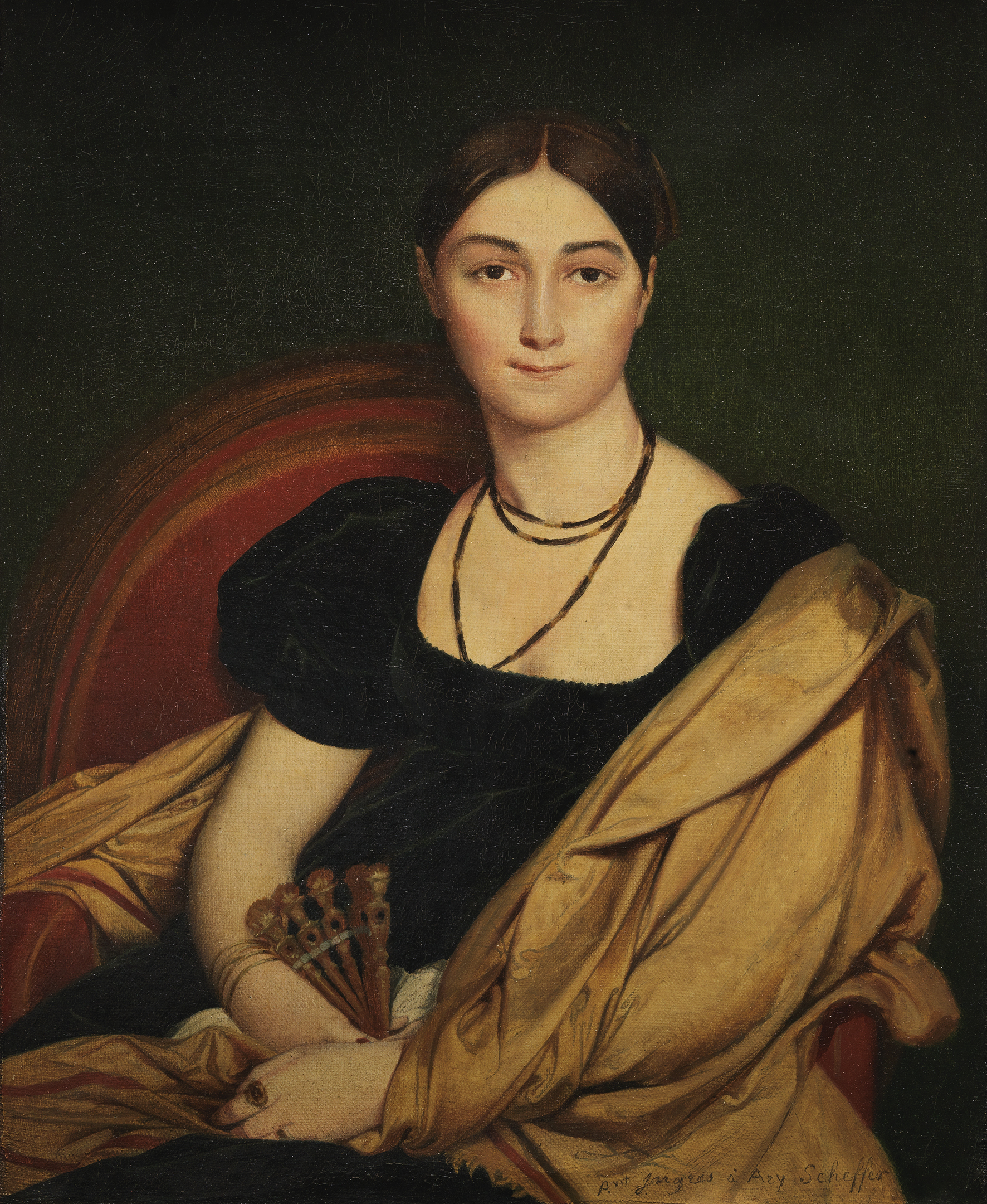Jean Auguste Dominique INGRES (1780-1867) Portrait de Madame Devauçay, 1833