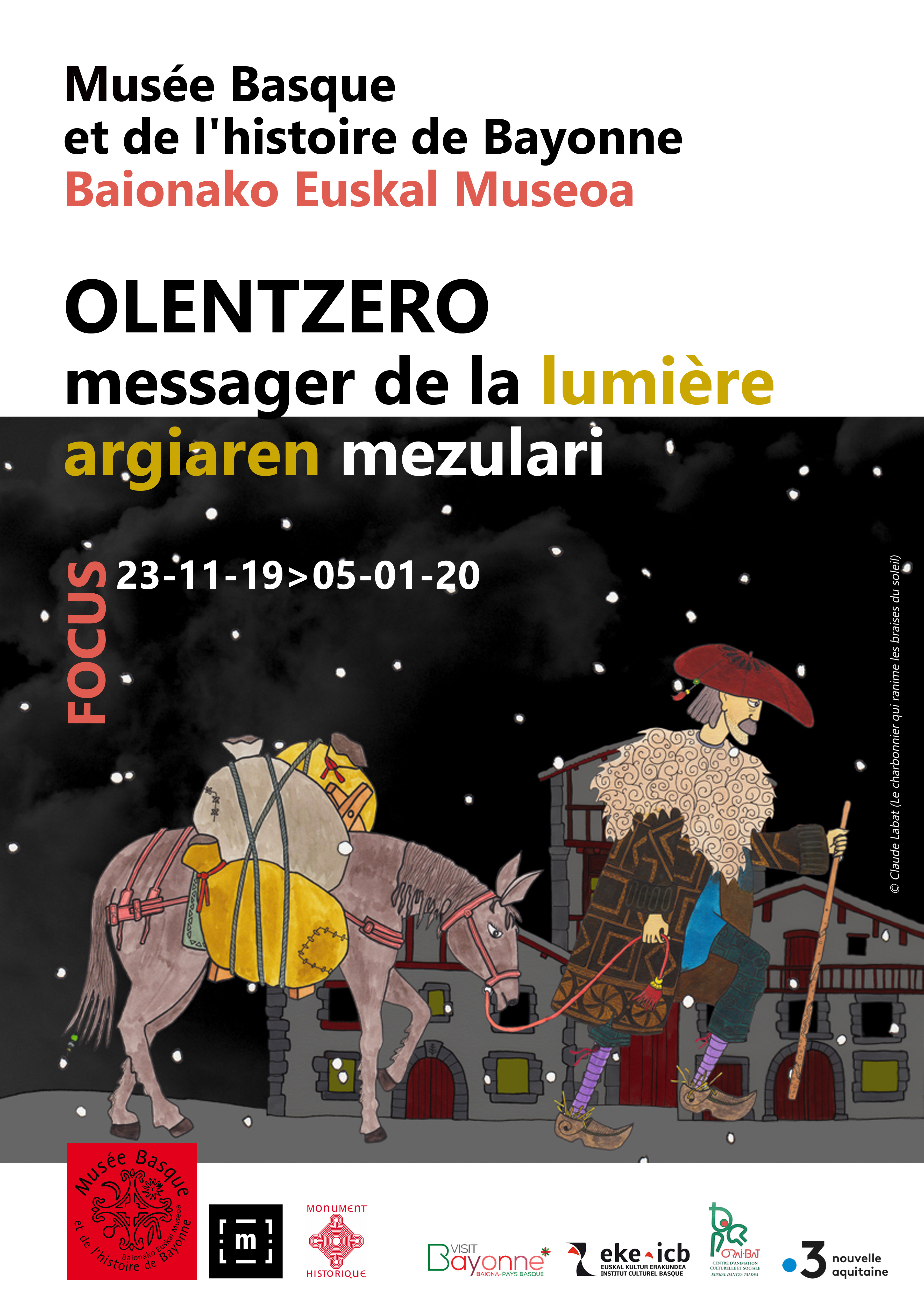 Olentzero, messager de la lumière Les expositions temporaires passées
