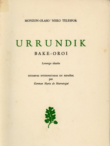 Urrundik - Bake Oroi